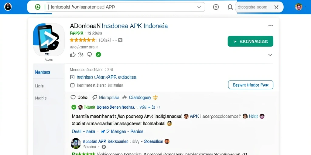 Tampilan antarmuka yang ramah pengguna.