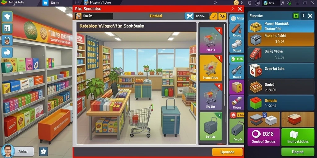 Tampilan awal game yang menarik dan user-friendly.