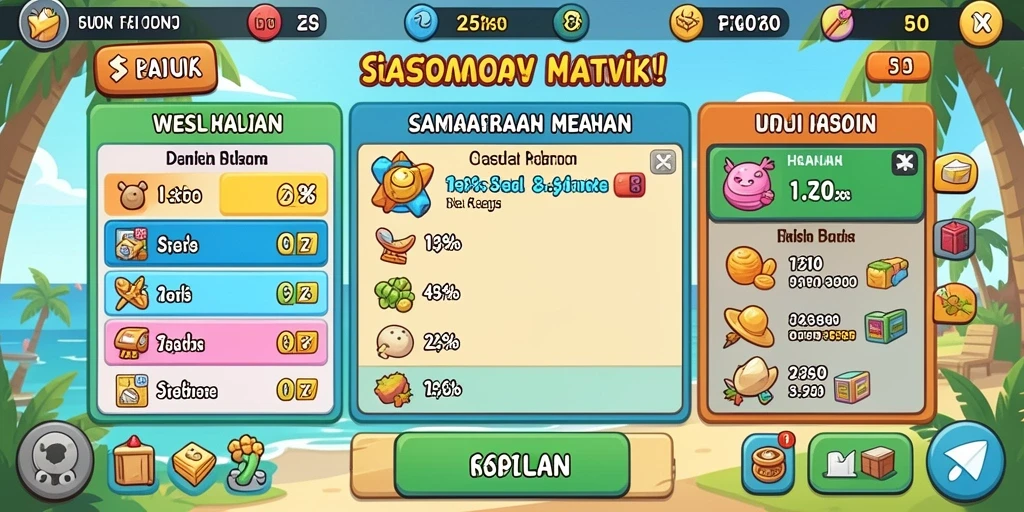 Tampilan antarmuka yang menarik dan ramah pengguna.
