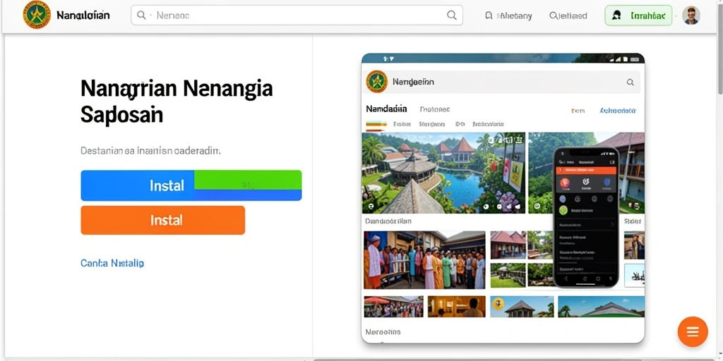 Tampilan utama aplikasi IKNTOTO yang menarik.