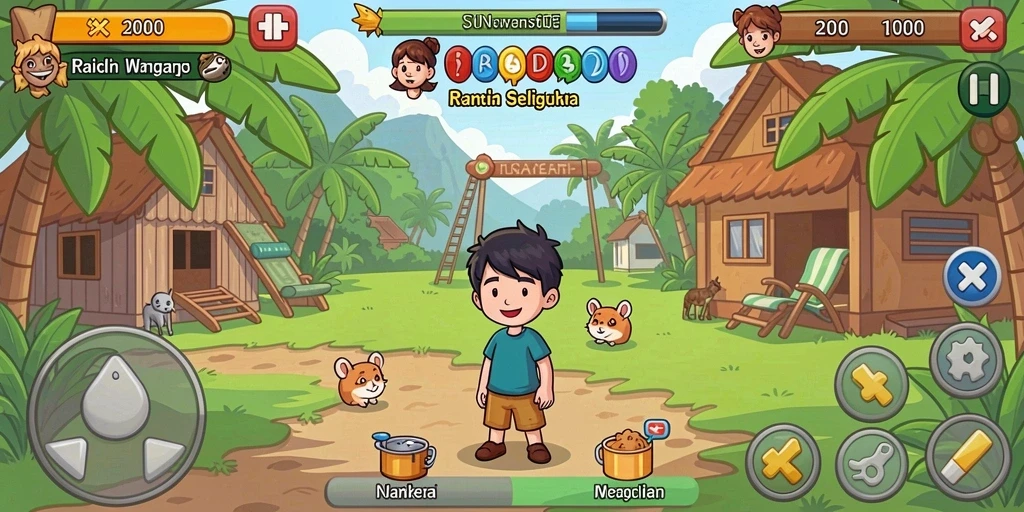Tampilan utama aplikasi JONITOGEL yang menarik.