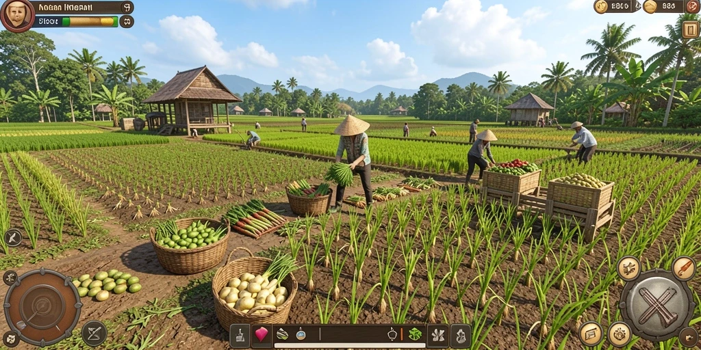 Tampilan awal permainan KAWI777 yang menarik.