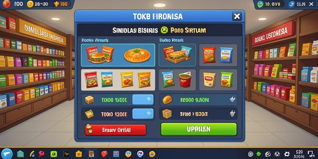 Tampilan utama game SKY77 yang menarik.