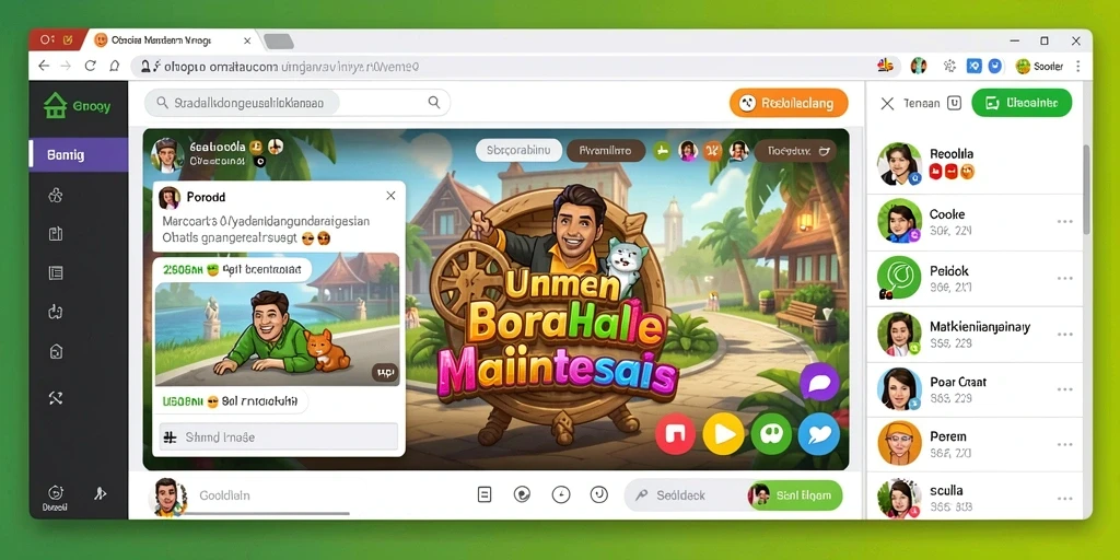Tampilan grafis yang memukau dan interaktif.