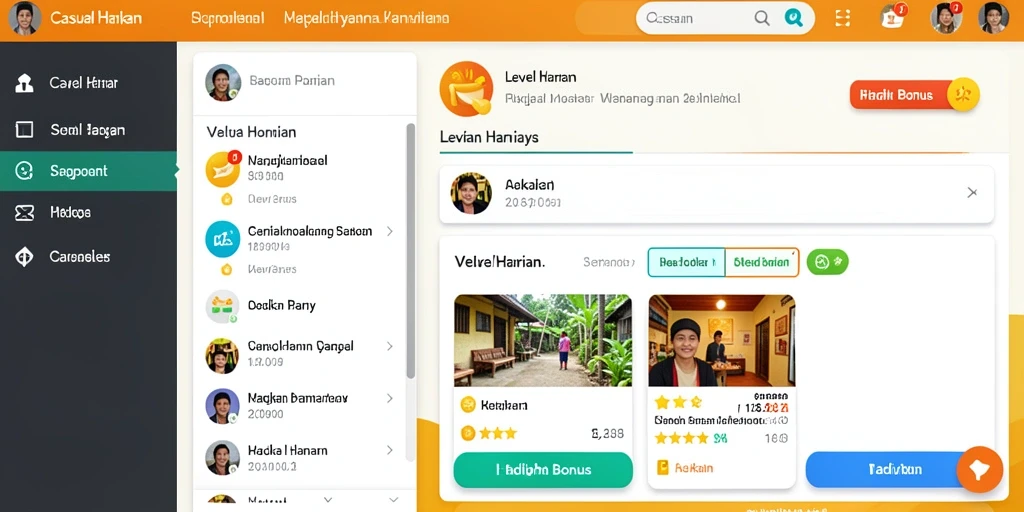 Tampilan utama game TOPIWANGI yang menawan.